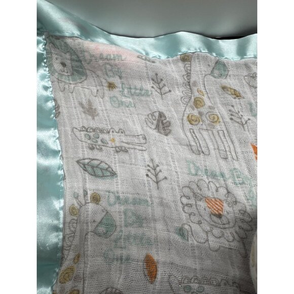 Bananafish Baby Security Blanket Lovey With Soft Plush Giraffe Head & Satin Trim - Picture 6 of 6